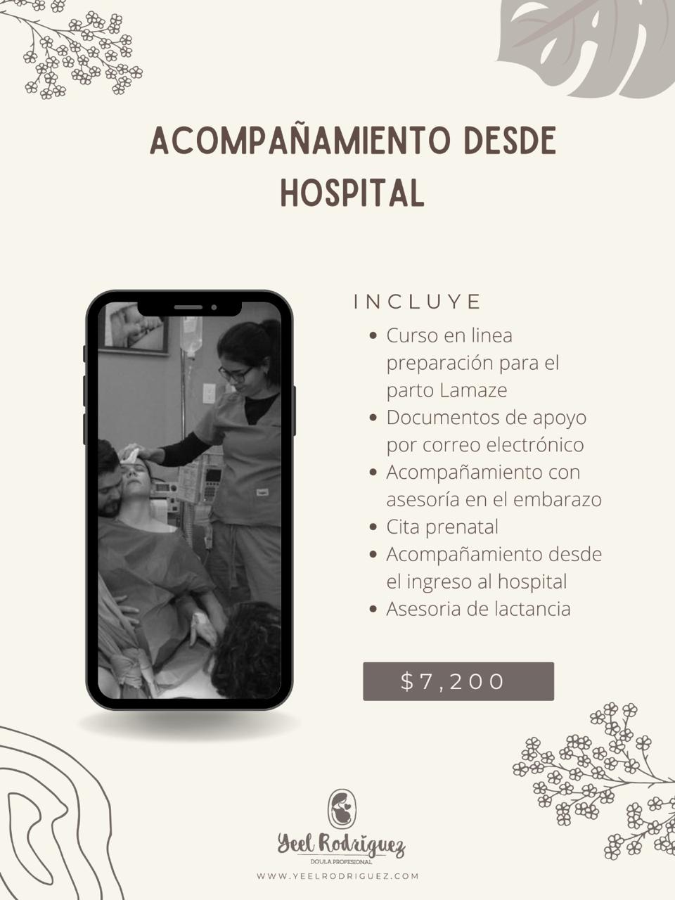 Acompañamiento desde el hospital