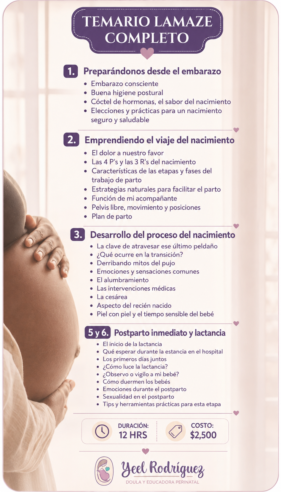 Temario Curso Lamaze Completo