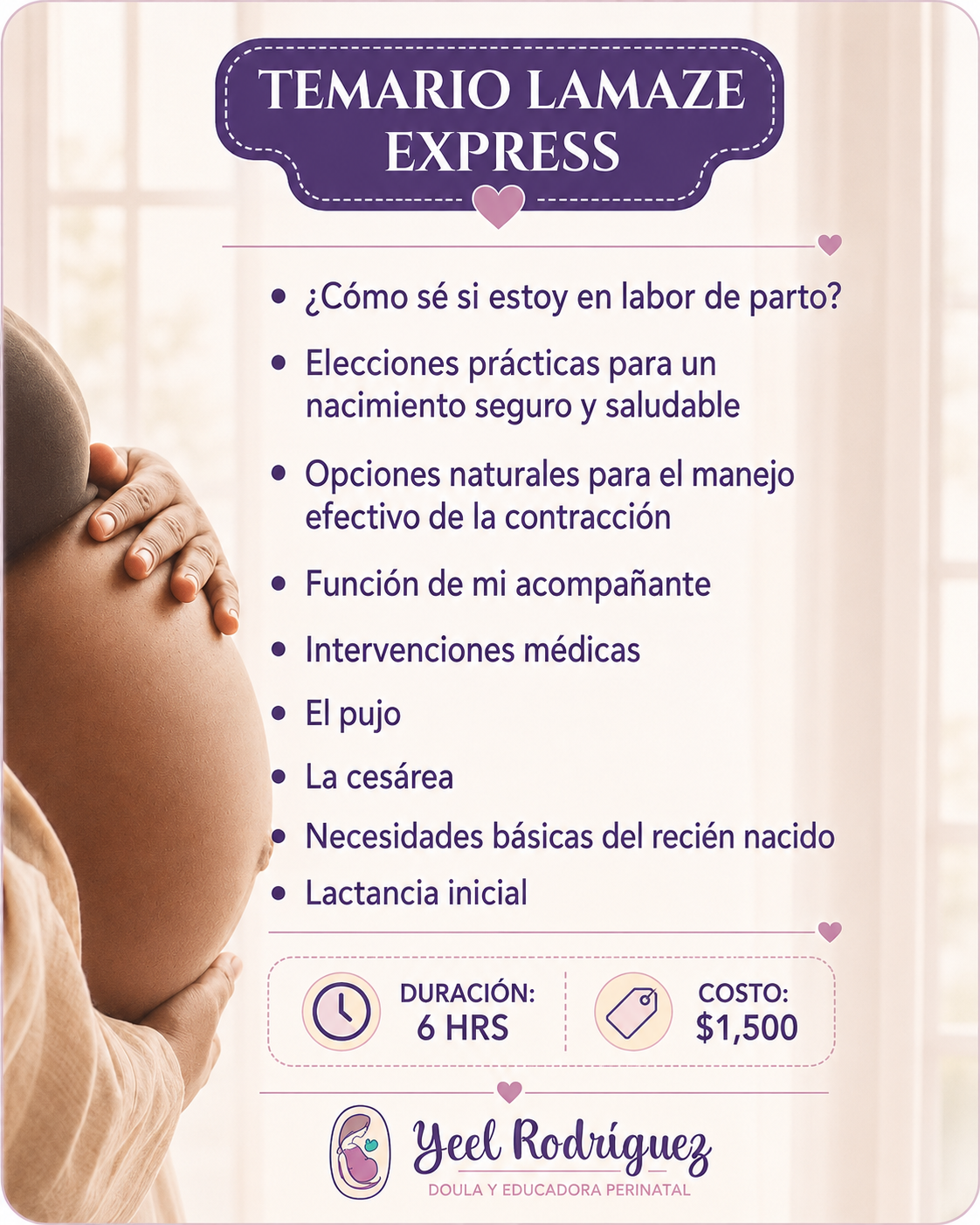 Temario Curso Lamaze Express